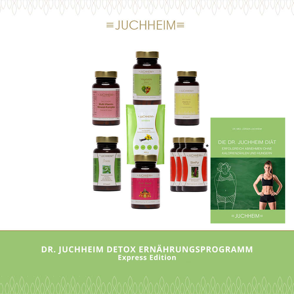 Dr. Juchheim DETOX Ernährungsprogramm Express Edition (10-teilig ...